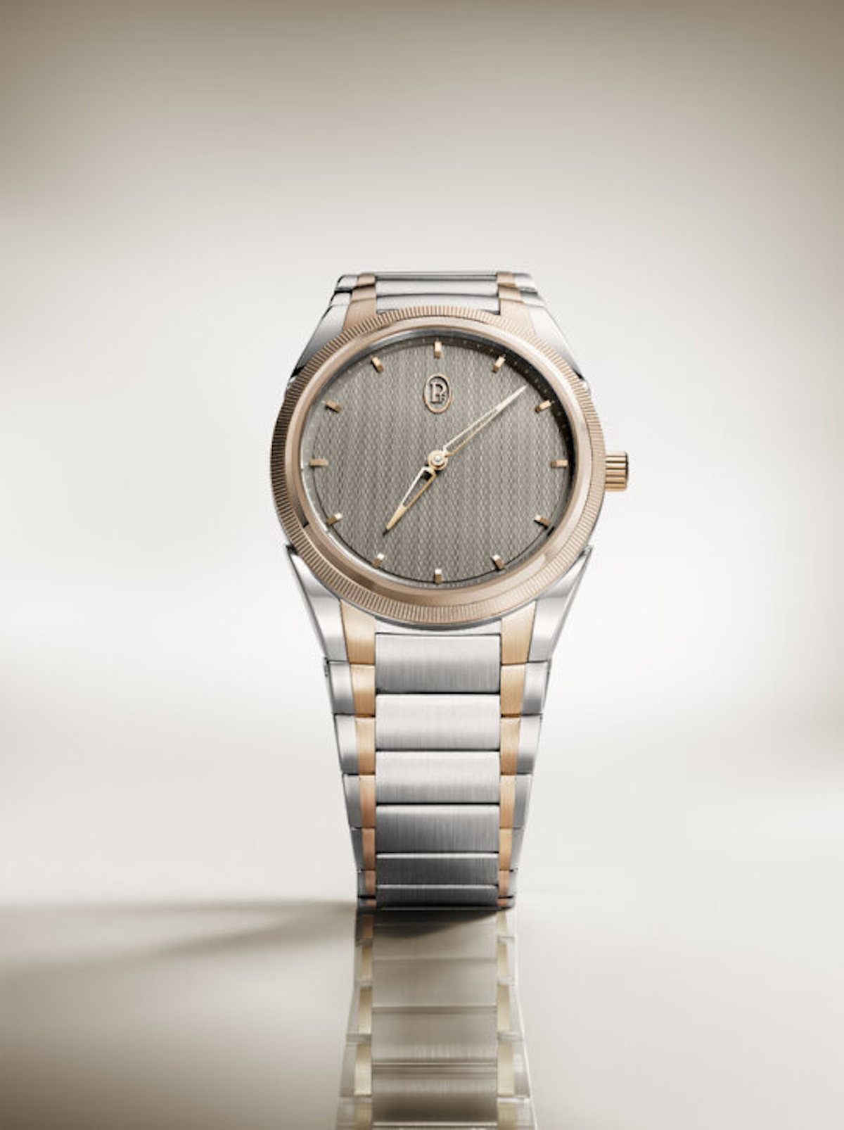 Parmigiani Fleurier Tonda PF Automatic 36mm Steel Gold Sand Grey