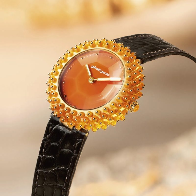 gerald-genta-gentissima-oursin-fire-opal Gerald Genta Gentissima Oursin