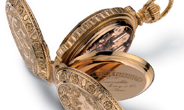 Girard-Perregaux Three Gold Bridges pocket watch 