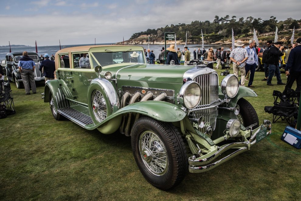 green car Rolex, Monterey Classic Car Week