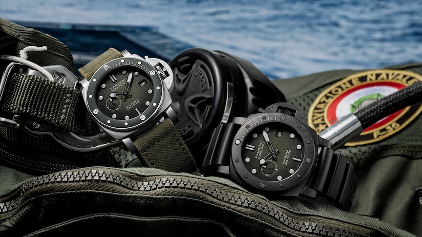 Panerai Marina Militare Submersible watches