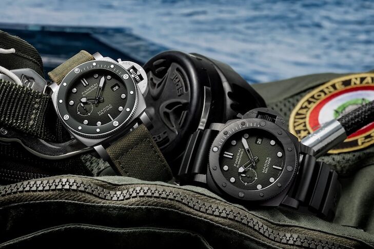 Panerai Marina Militare Submersible watches Panerai Marina Militare Submersible watches