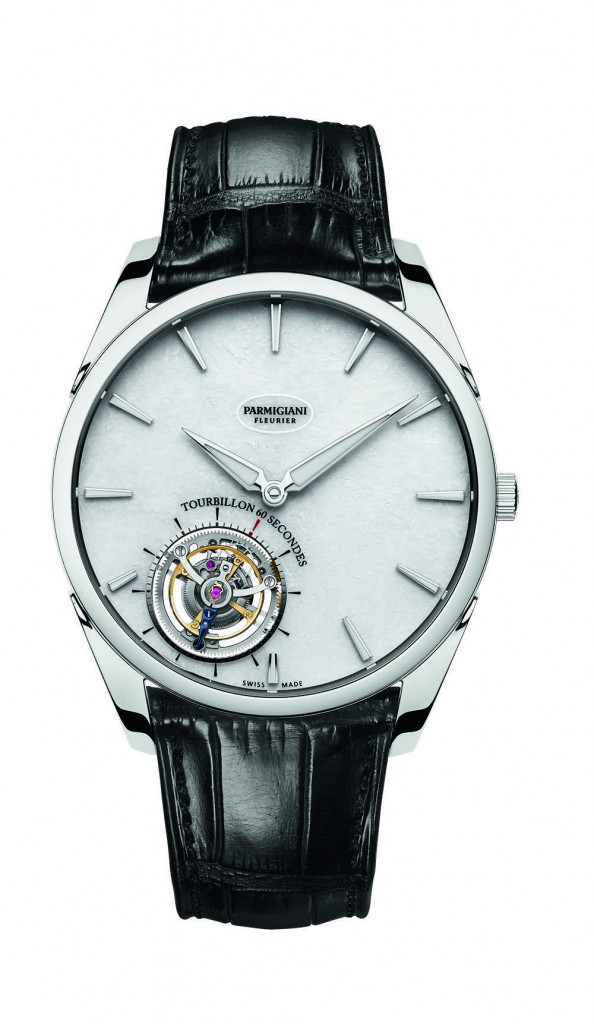 The Tonda 1950 Tourbillon is the thinnest and lightest tourbillon  on the market currently 