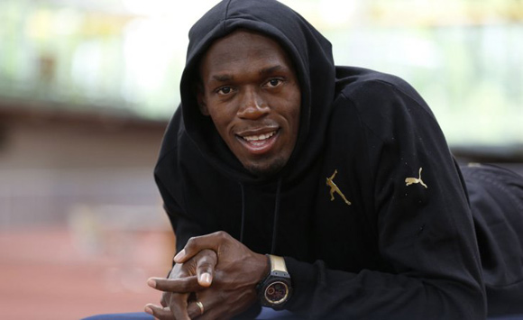 Usain Bolt is a Hublot brand ambassador