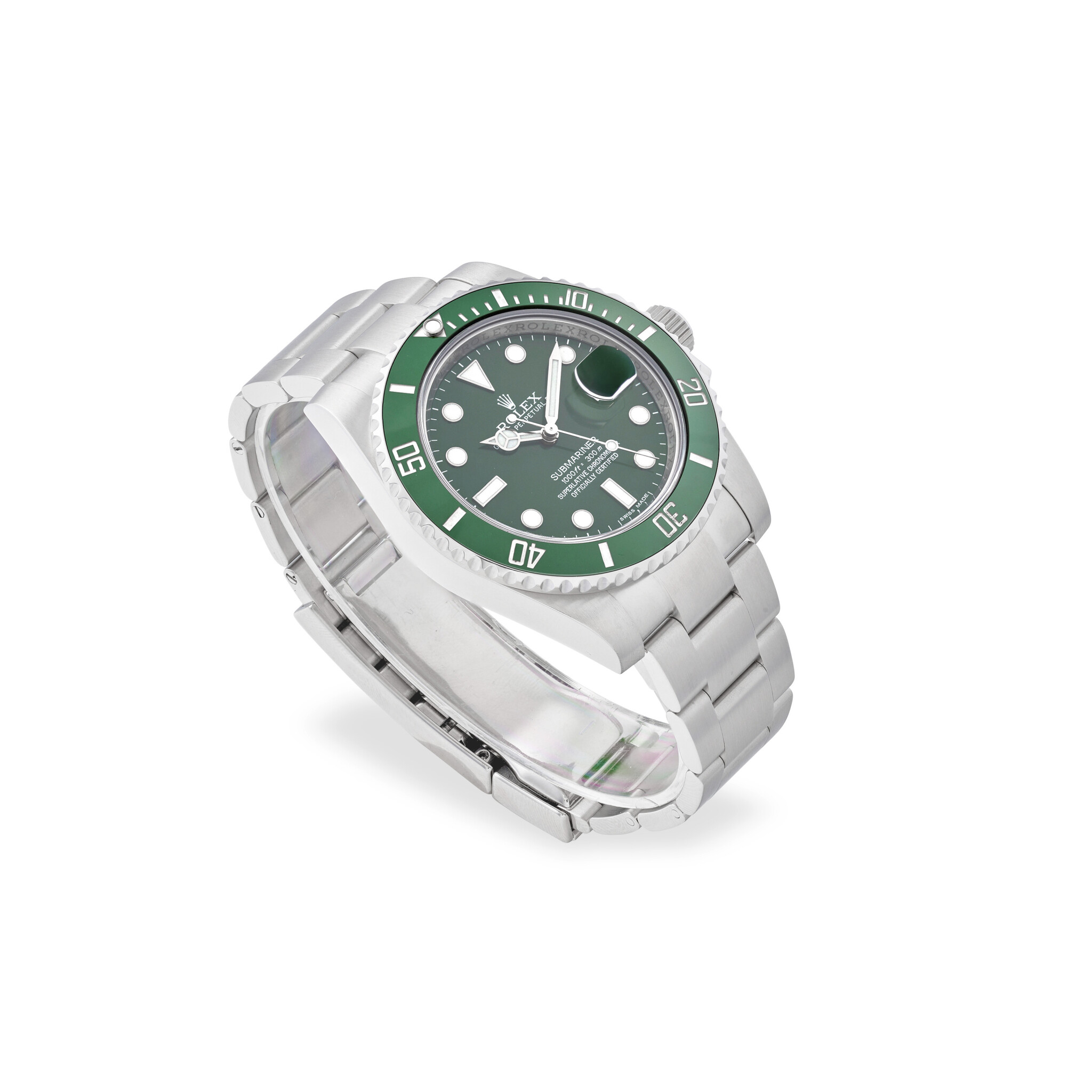 Rolex Submariner Hulk Up For Auction