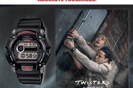 G-Shock in Twisters movie G-Shock in Twisters movie