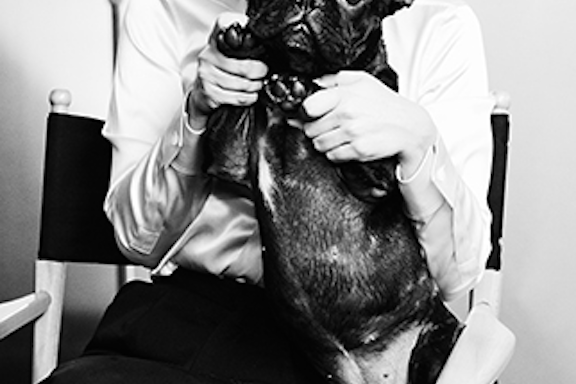 Lady Gaga Tiffany LLady Gaga behind the scenes of the Legendary Style shoot. Photo Credit: Hanna Besirevic