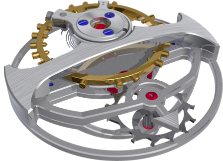 The tourbillon escapement of the UTTE