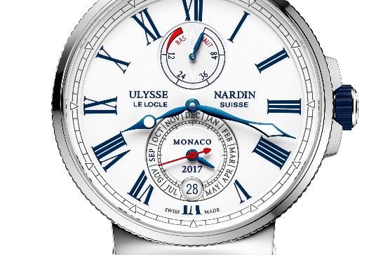 In honor of its ninth year as an official sponsor of the Monaco Yacht Show, Ulysse Nardin unveils limited edition Marine Chronometer Annual Calendar Monaco watch.