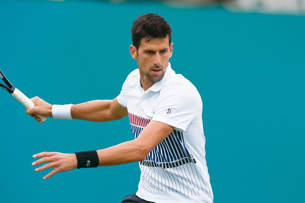 img_16-9_2_22125616108414_jpg Novak Djokovic takes the Grand Slam title at Wimbledon 2018. He is a Seiko brand ambassador.