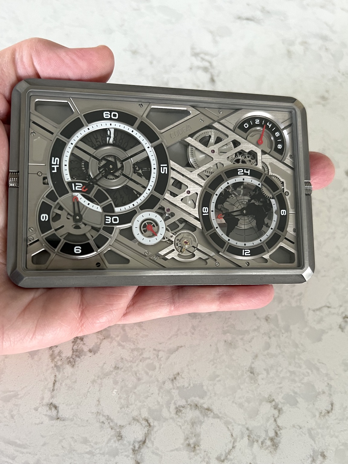 Code41 Introduces the Mecascape Pocket Watch