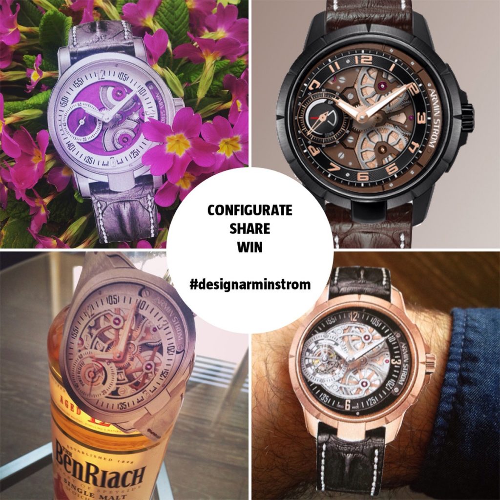 Armin Strom implements "Configurate/Share/Win" instagram contest
