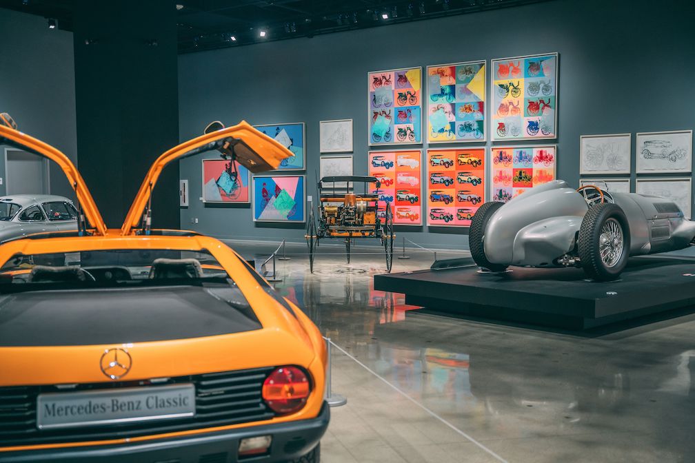 Warhol Cars Series Exhibit at Petersen Automotive Museum