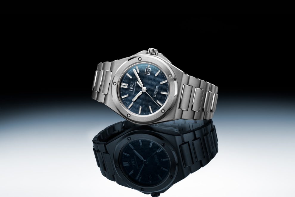 IWC Ingenier Automatic 40 with blue dial IWC Ingenier Automatic 40 with blue dial