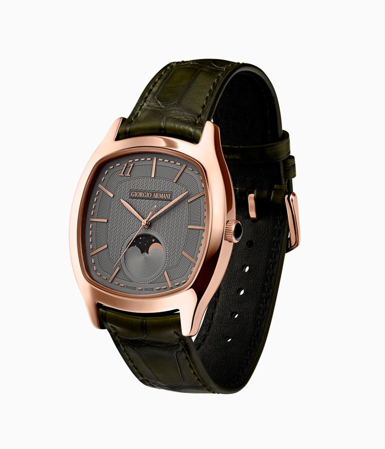 Giorgio Armani 11 Collection watches made by Parmigiani Fleurier