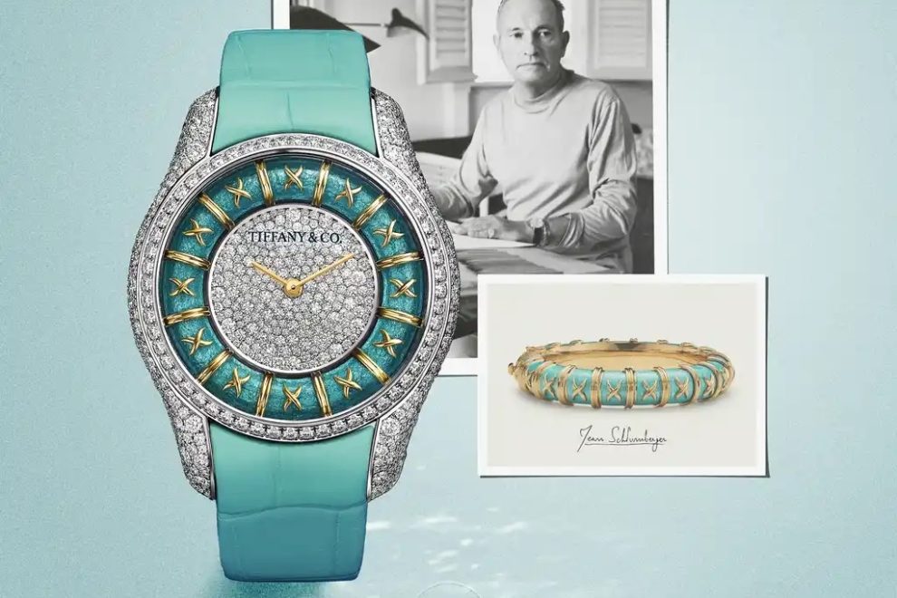 Tiffany & Co. Paillone Enamel watch in Tiffany Blue