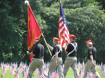 Honoring those who served. 