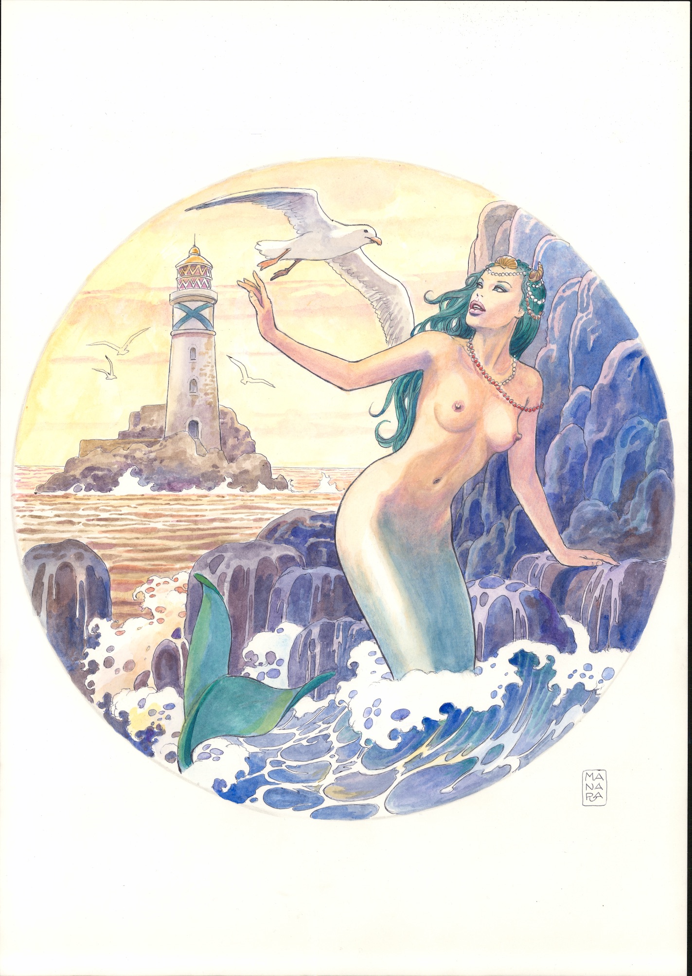 Ulysse Nardin Classico  erotic watches are deigned by Milo Manara.