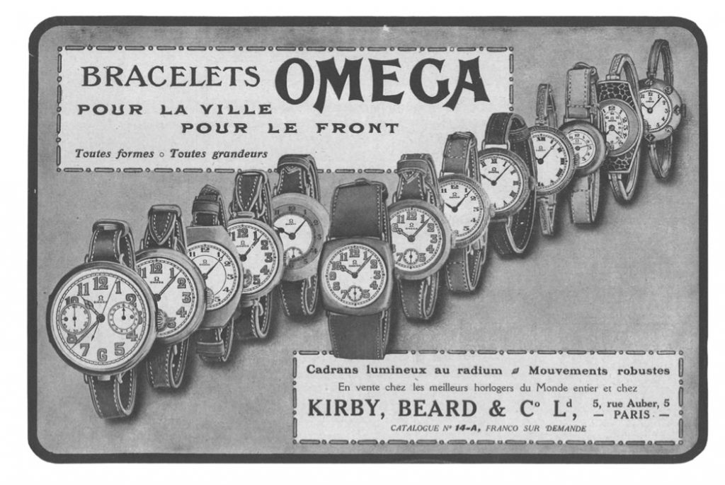 Omega supplied the British Ministry of Defense with watches throughout World War 1 and II.