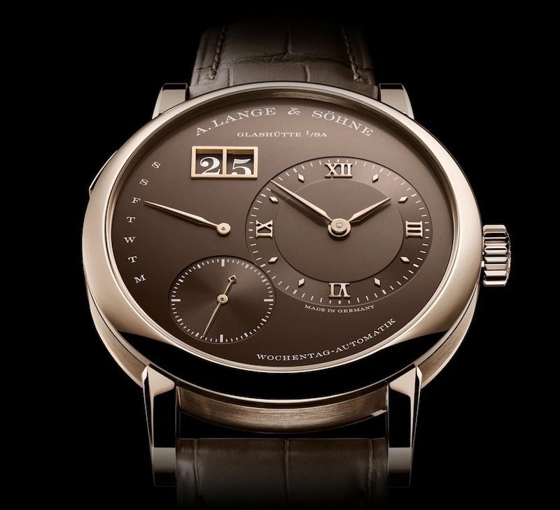A. Lange & Sohne Lange 1 Daymatic in Honeygold