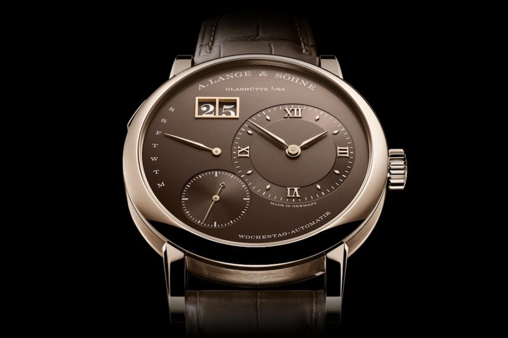 A. Lange & Sohne Lange 1 Daymatic in Honeygold A. Lange & Sohne Lange 1 Daymatic in Honeygold