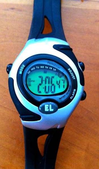 armitron watch adjust time