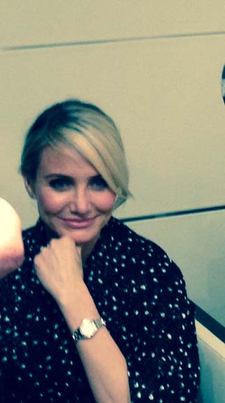 Cameron Diaz, global brand ambassador for TAG Heuer attended the event. 