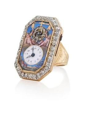 antique ring watch