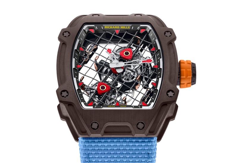 Rafael Nadal won the Australian Open 2022 wearing his personal eponymous  Richard Mille watch. 