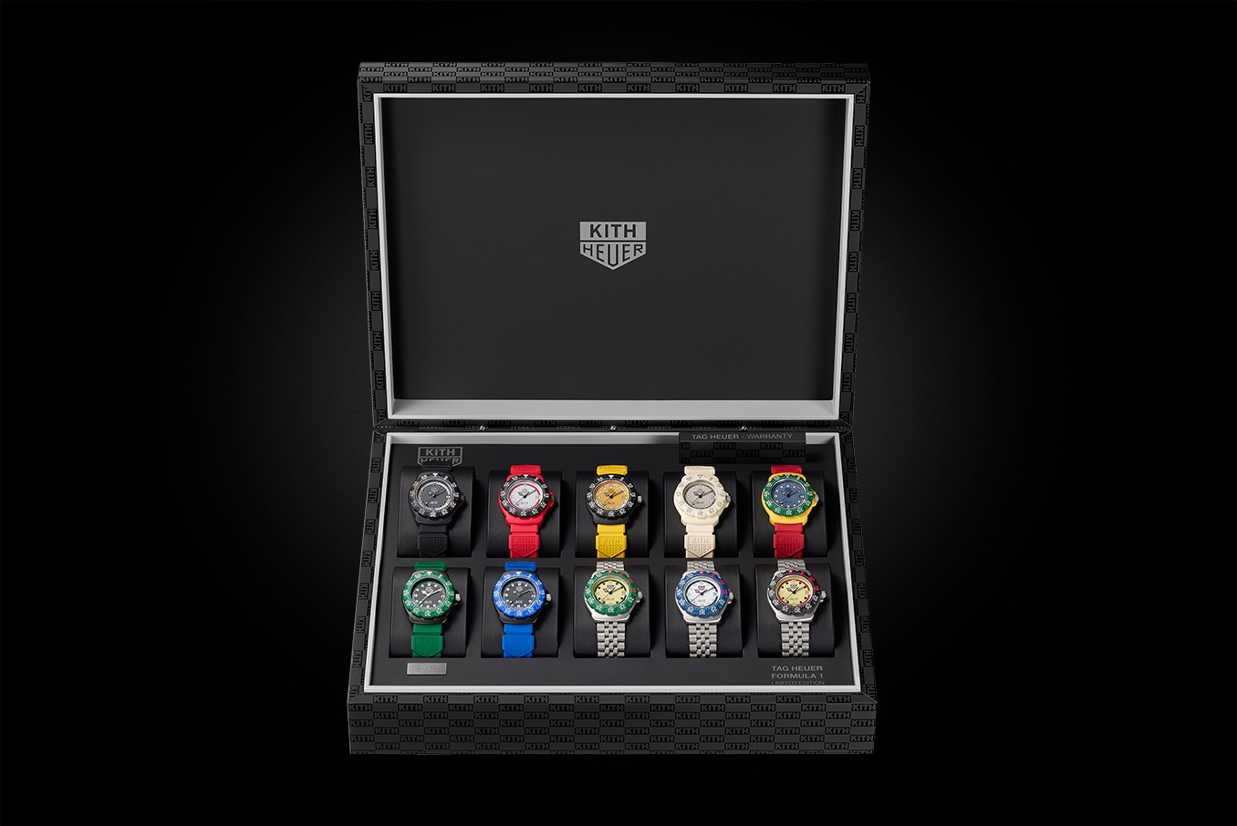 TAG Heuer Formula 1 X Kith watches