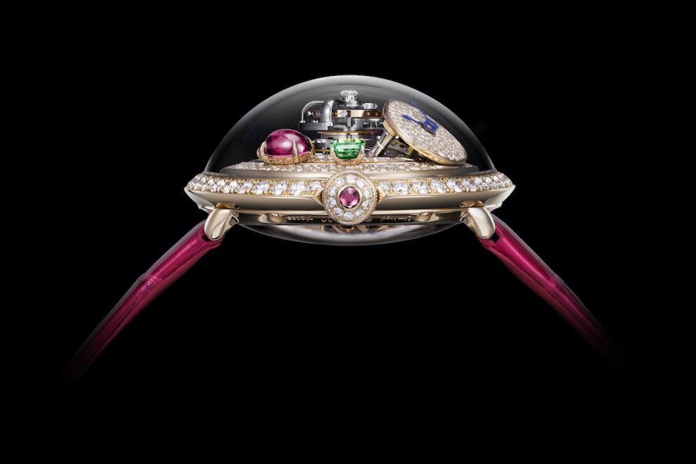 MB&F x Bulgari Legacy Machine FlyingT Allegra watch.