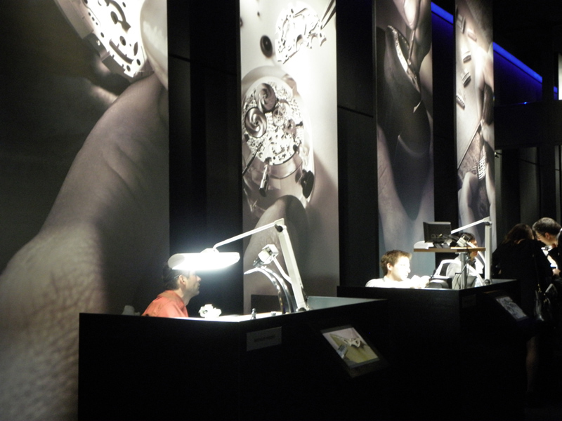 The Montblanc exhibit at last year's SIHH. 