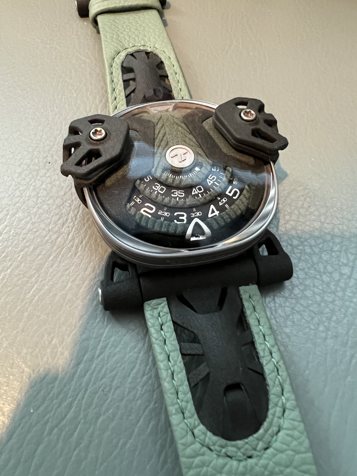 Watch Review: SevenFriday Free-D Green On The Wrist
