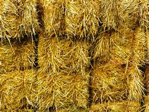 hay stacks