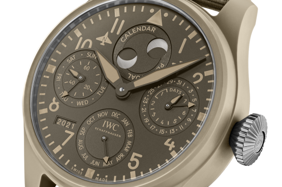 top gun mojave desrt IWC Big Pilot's Watch Top Gun Edition "Mojave Desert."
