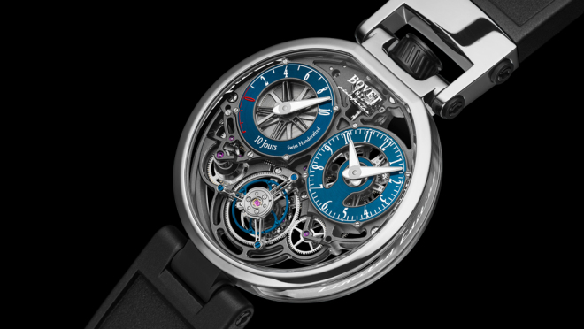 Bovet Pininfarina Ottentasei Tourbillon platinum watch