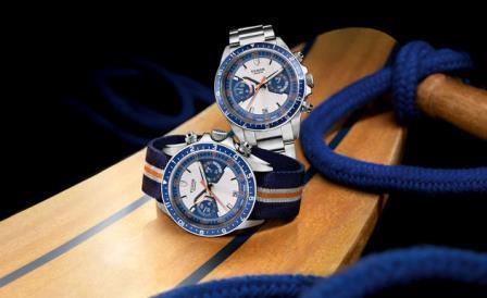 Tudor Heritage Chrono  Blue 