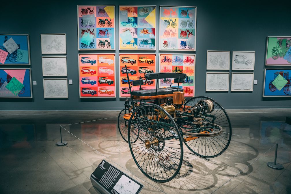 Warhol Cars Series Exhibit at Petersen Automotive Museum