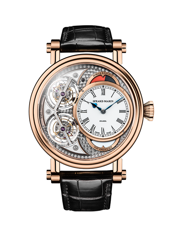 Peter Speake Marin Vertical Double Tourbillon 