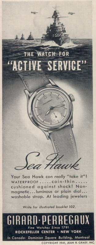 Original 1941 SeaHawk ad