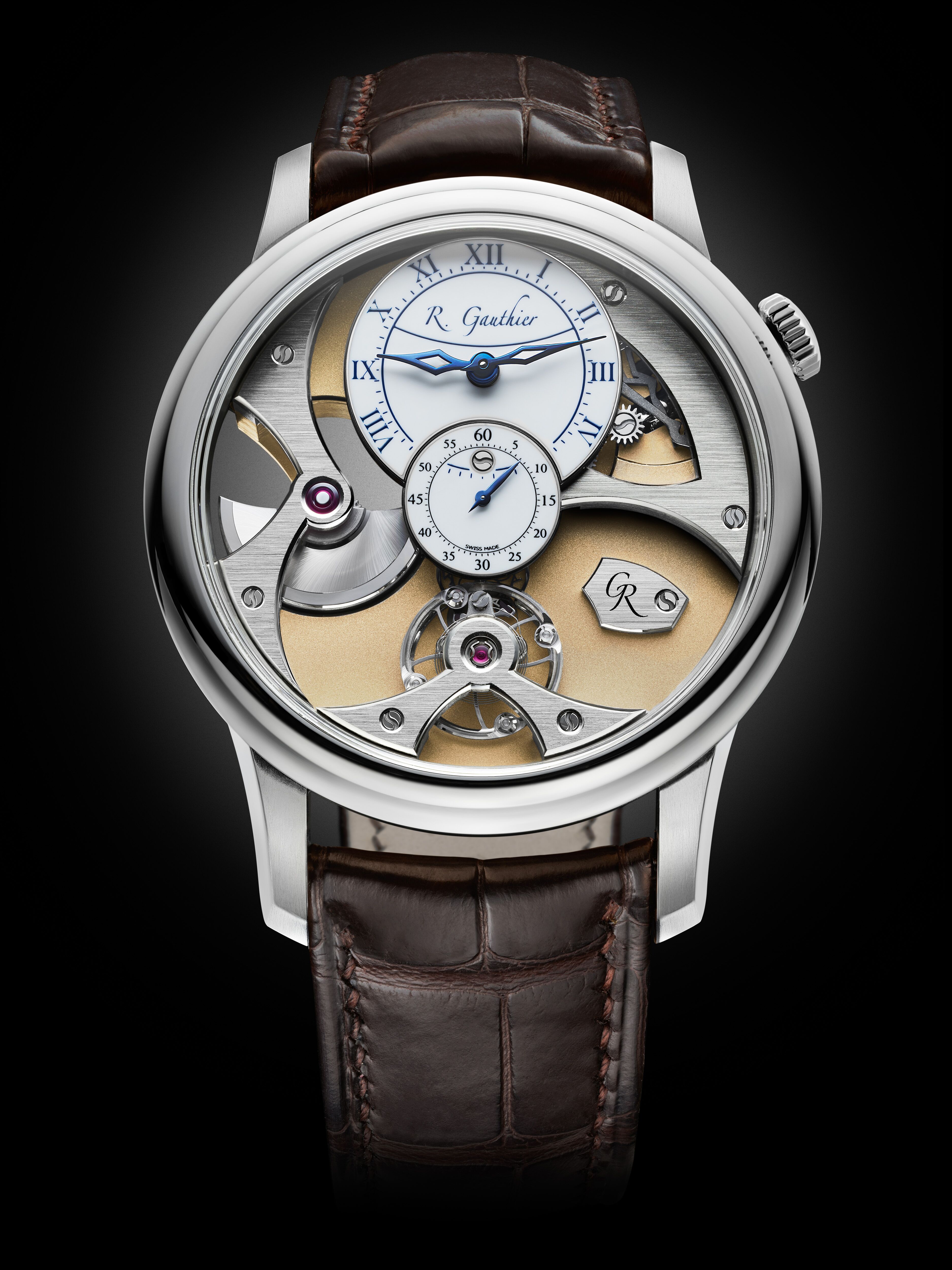 Romain Gauthier Insight Micro-Rotor White Gold Limited Edition