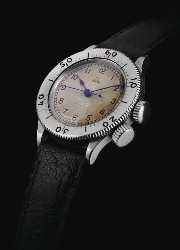 Omega CK2129 watch worn by Tom Hardy in Dunkirk. 