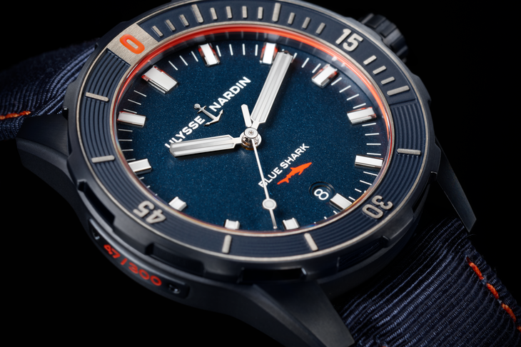 Ulysse Nardin Diver Blue Shark watch