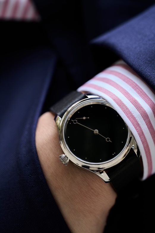 H. Moser & Cie. x The Armoury Endeavour Small Seconds Total Eclipse watch