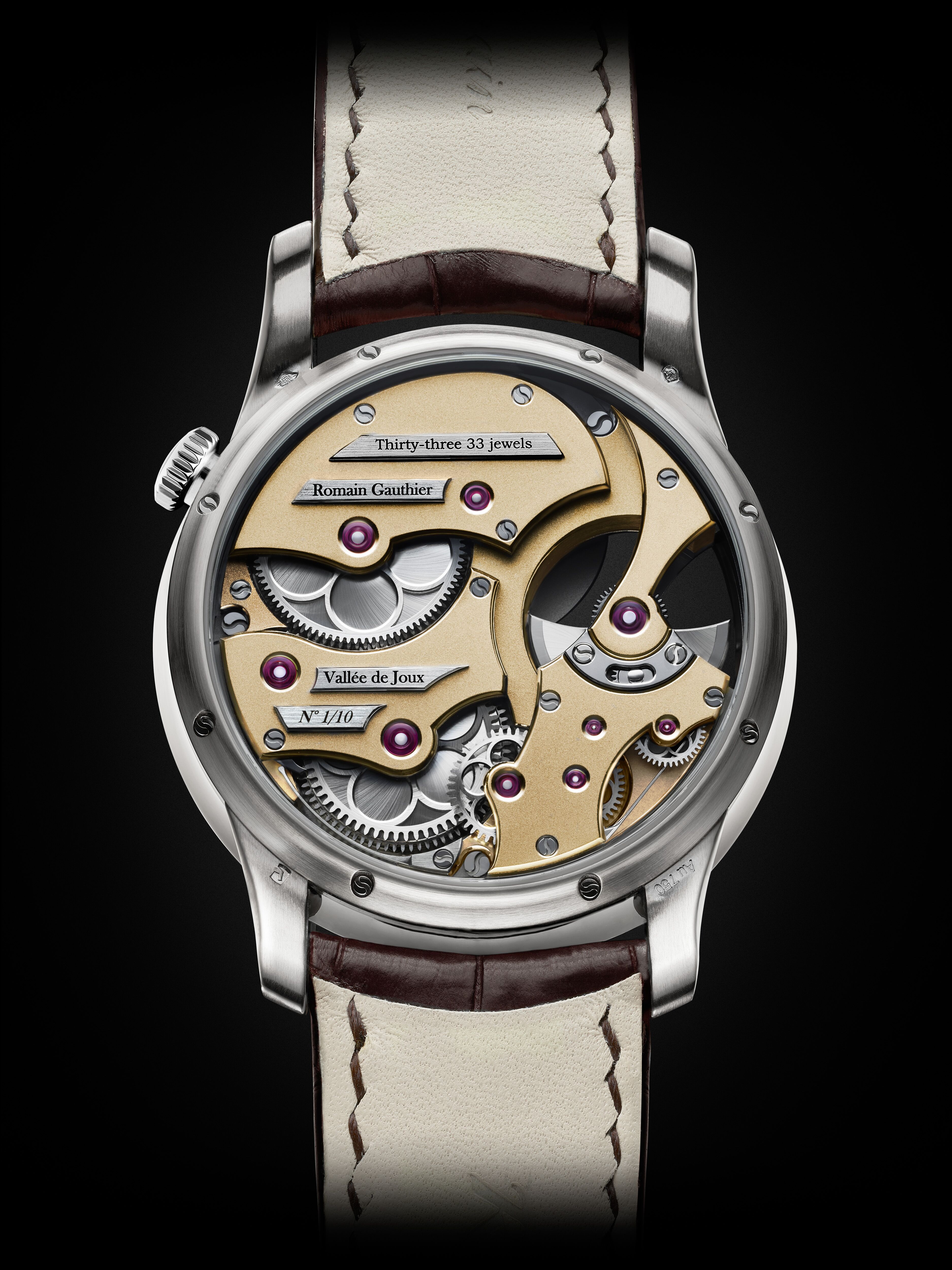 Romain Gauthier Insight Micro-Rotor White Gold Limited Edition