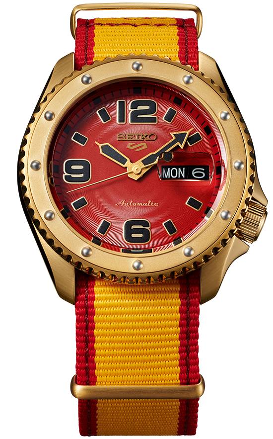 Seiko 5 Sports Street Fighter V Limited Edition watches.